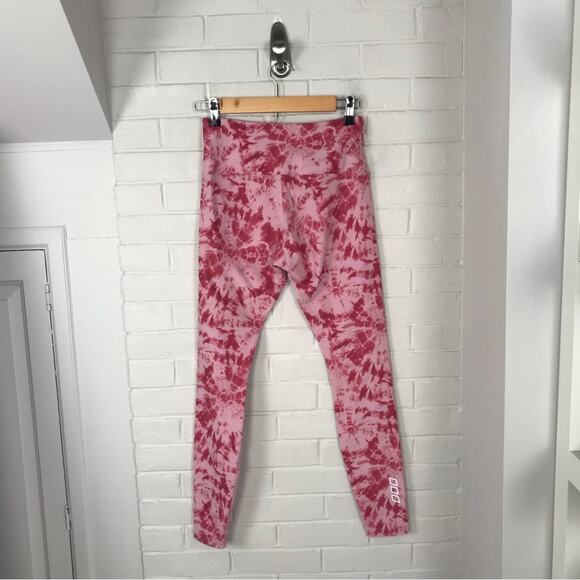 Lorna Jane Pink Tie Dye Activewear Leggings - Picture 8 of 8